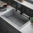 Quartz Composite Grey Kitchen Sink Matte 6