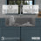 Quartz Composite Grey Kitchen Sink Matte 8
