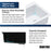 Quartz Composite White Kitchen Sink Matte 9