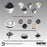 Quartz Composite Black Kitchen Sink Matte 12
