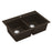 Quartz Composite Brown Kitchen Sink Matte 2