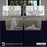 Quartz Composite Concrete Kitchen Sink Matte 8