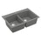 Quartz Composite Grey Kitchen Sink Matte 2