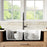 Quartz Composite White Kitchen Sink Matte 6