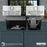 Quartz Composite Black Kitchen Sink Matte 8