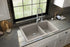 Quartz Composite Concrete Kitchen Sink Matte 4