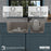 Quartz Composite Concrete Kitchen Sink Matte 8