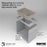 Quartz Composite Concrete Kitchen Sink Matte 9