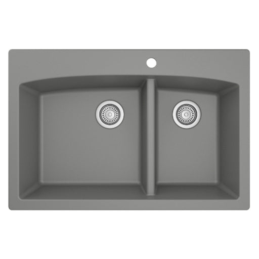 Quartz Composite Grey Kitchen Sink Matte 1