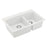 Quartz Composite White Kitchen Sink Matte 2
