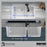 Quartz Composite White Kitchen Sink Matte 7
