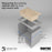 Quartz Composite Bisque Kitchen Sink Matte 9