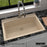 Quartz Composite Bisque Kitchen Sink Matte 5