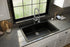 Quartz Composite Black Kitchen Sink Matte 5