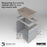 Quartz Composite Concrete Kitchen Sink Matte 9