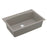 Quartz Composite Concrete Kitchen Sink Matte 2