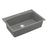 Quartz Composite Grey Kitchen Sink Matte 2
