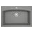 Quartz Composite Grey Kitchen Sink Matte 1