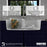 Quartz Composite White Kitchen Sink Matte 8