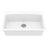 Quartz Composite White Kitchen Sink Matte 2