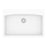 Quartz Composite White Kitchen Sink Matte 1