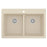 Quartz Composite Bisque Kitchen Sink Matte 1