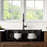 Quartz Composite Black Kitchen Sink Matte 6