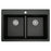 Quartz Composite Black Kitchen Sink Matte 1