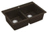 Quartz Composite Brown Kitchen Sink Matte 2