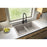 Quartz Composite Concrete Kitchen Sink Matte 4