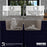 Quartz Composite Concrete Kitchen Sink Matte 8
