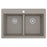 Quartz Composite Concrete Kitchen Sink Matte 1