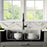 Quartz Composite Grey Kitchen Sink Matte 6