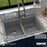 Quartz Composite Grey Kitchen Sink Matte 7