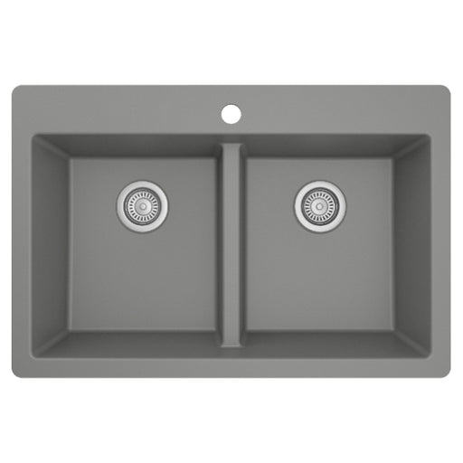 Quartz Composite Grey Kitchen Sink Matte 1