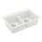 Quartz Composite White Kitchen Sink Matte 2