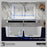 Quartz Composite White Kitchen Sink Matte 8