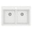 Quartz Composite White Kitchen Sink Matte 1