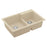 Quartz Composite Bisque Kitchen Sink Matte 2