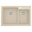 Quartz Composite Bisque Kitchen Sink Matte 1