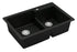 Quartz Composite Black Kitchen Sink Matte 2