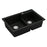 Quartz Composite Black Kitchen Sink Matte 2