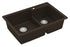 Quartz Composite Brown Kitchen Sink Matte 2