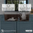 Quartz Composite Brown Kitchen Sink Matte 8