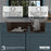 Quartz Composite Brown Kitchen Sink Matte 8