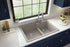 Quartz Composite Concrete Kitchen Sink Matte 4