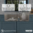 Quartz Composite Concrete Kitchen Sink Matte 8