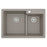 Quartz Composite Concrete Kitchen Sink Matte 1