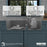 Quartz Composite Grey Kitchen Sink Matte 8