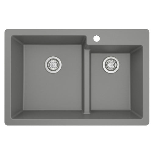 Quartz Composite Grey Kitchen Sink Matte 1